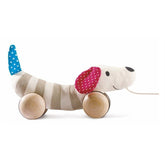 Hape Push and Pull Along Dog - Colorland Toys